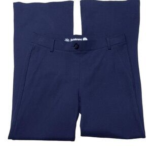 BETABRAND Women's Pants Blue Dress Yoga Stretch Activewear Size S Petite